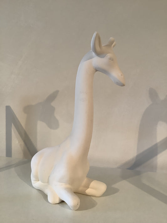 Giraffe Friend Ceramic Bisque