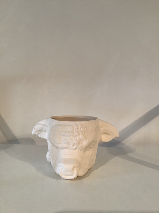 Cow Mug Ceramic Bisque