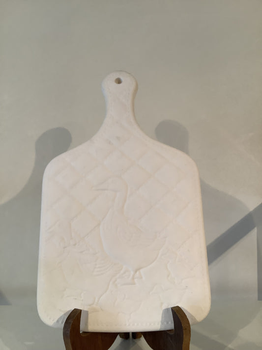 Duck Pot Holder Ceramic Bisque