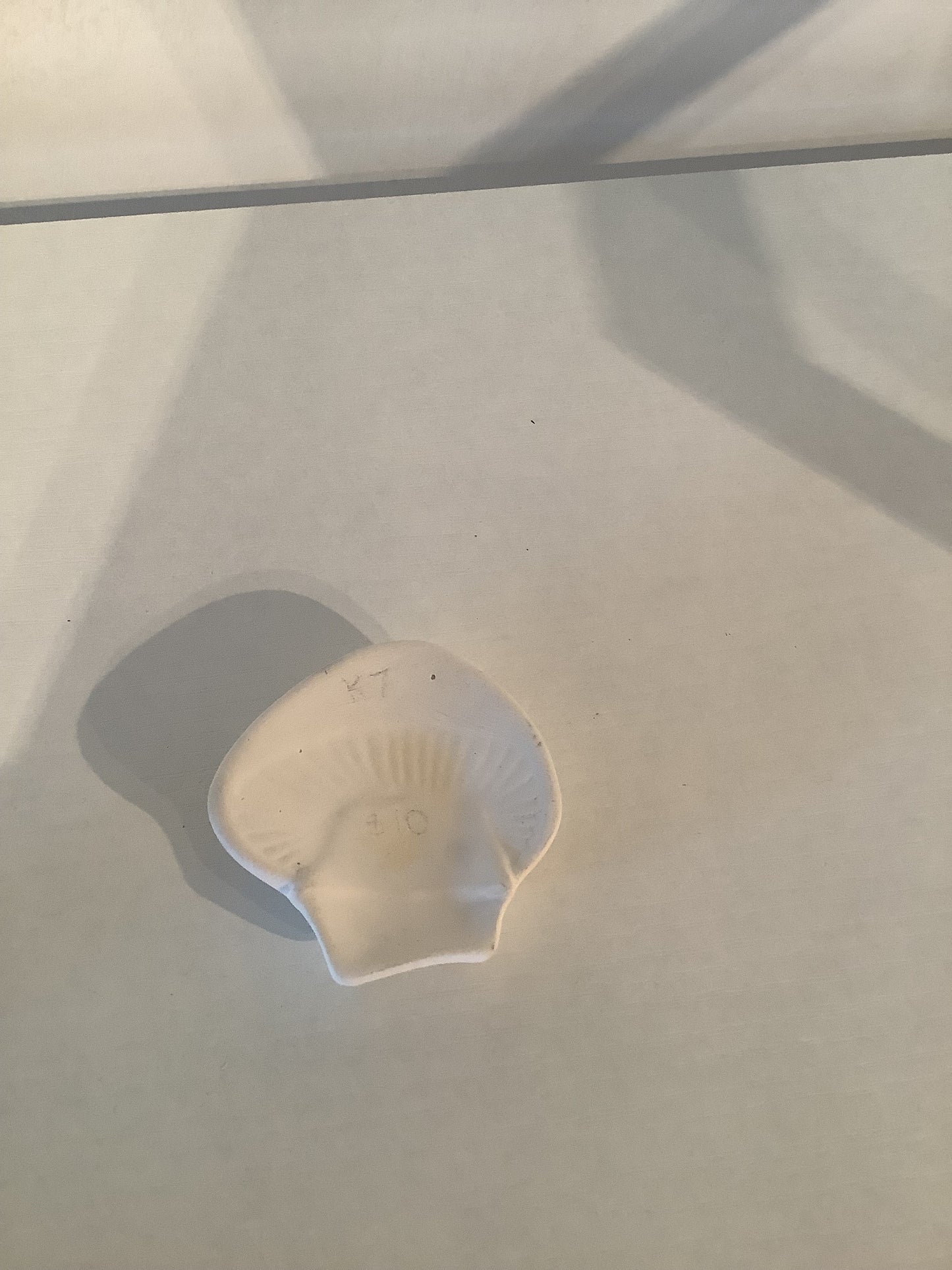 Mushroom Shape Dish Ceramic Bisque