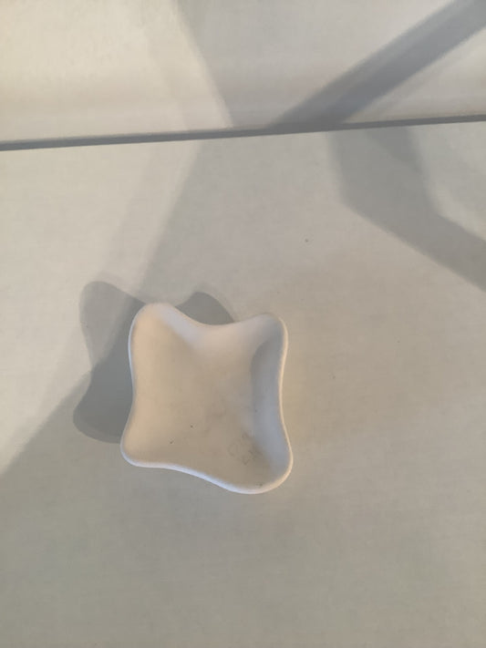 Organic Shape Dish Ceramic Bisque