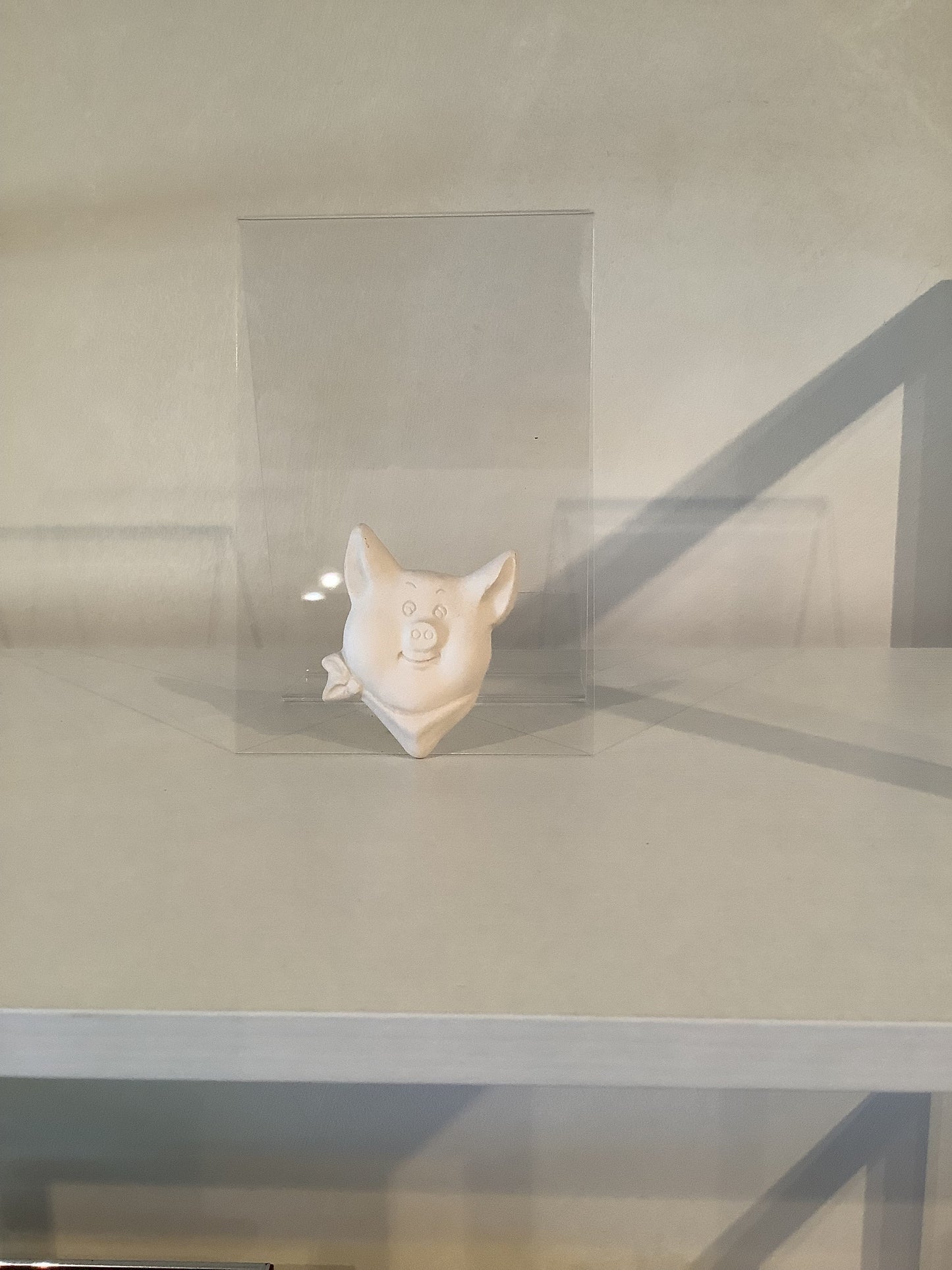 Pig Ornament Ceramic Bisque