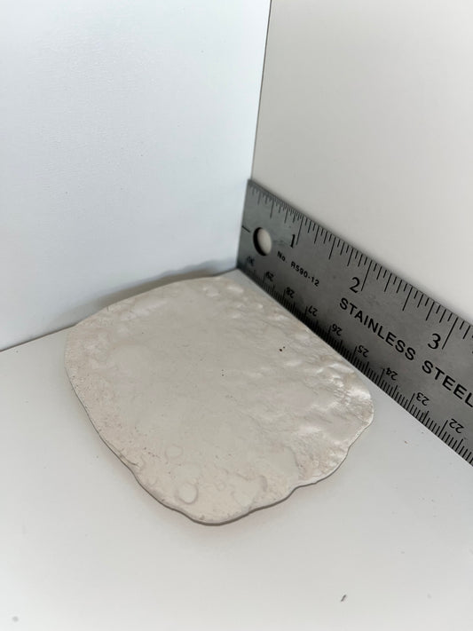 Textured Square Ceramic Bisque