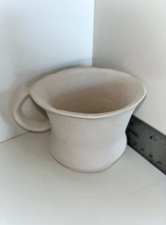 4" Mug Ceramic Bisque