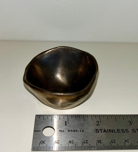 2.5" Gold Bowl by Heath Fehr