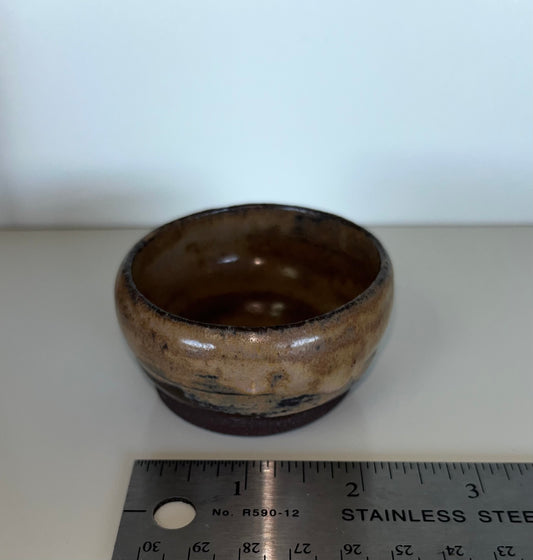 2.5" Brown Bowl by Heath Fehr