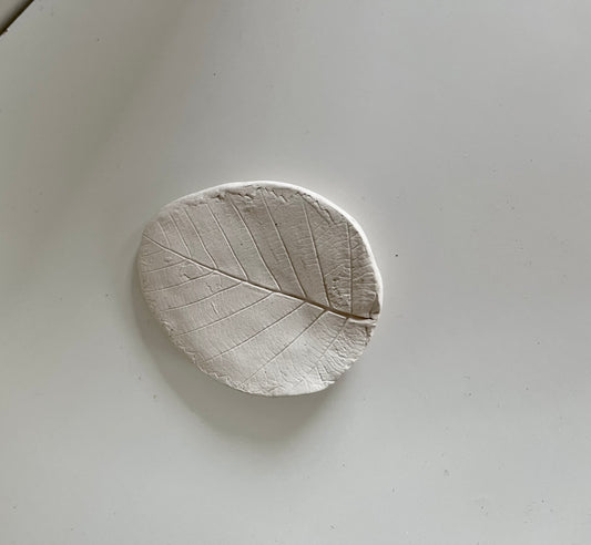 Leaf Ceramic Bisque