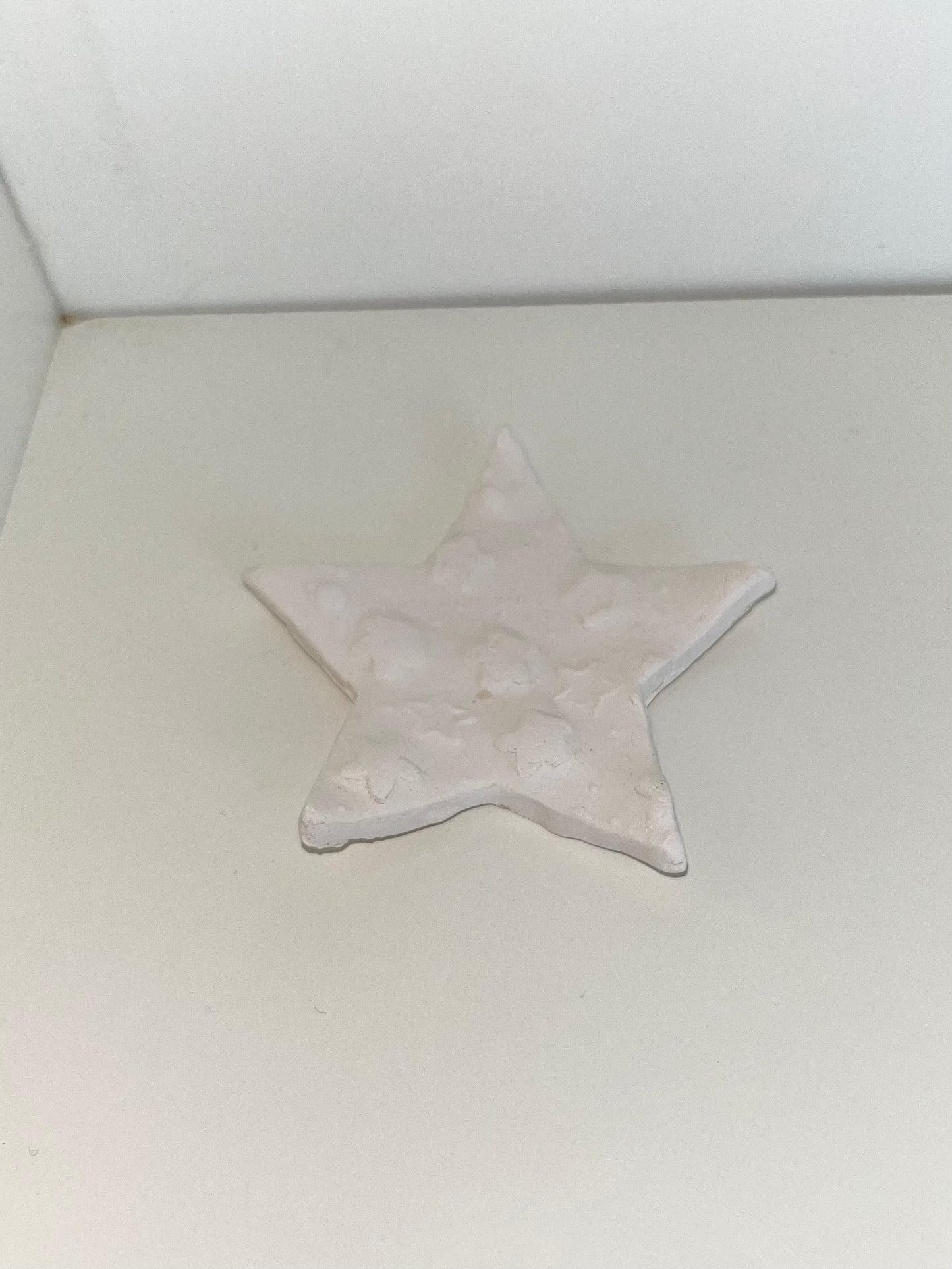 2" Star Ceramic Bisque