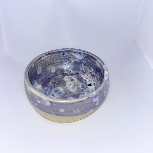 3.5" Pottery Speckled Bowl - Purple