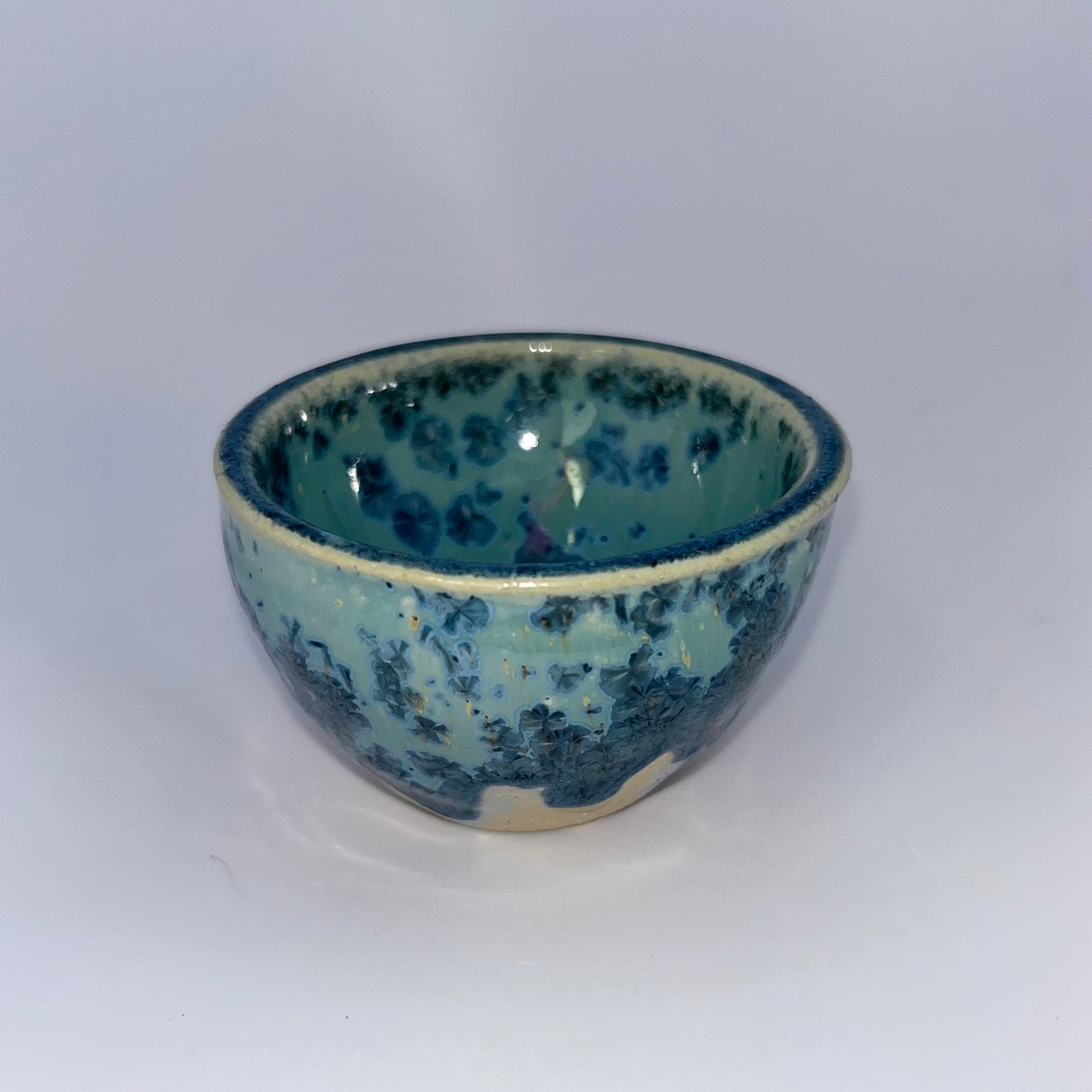 2.5" Pottery  Bowl - Blue