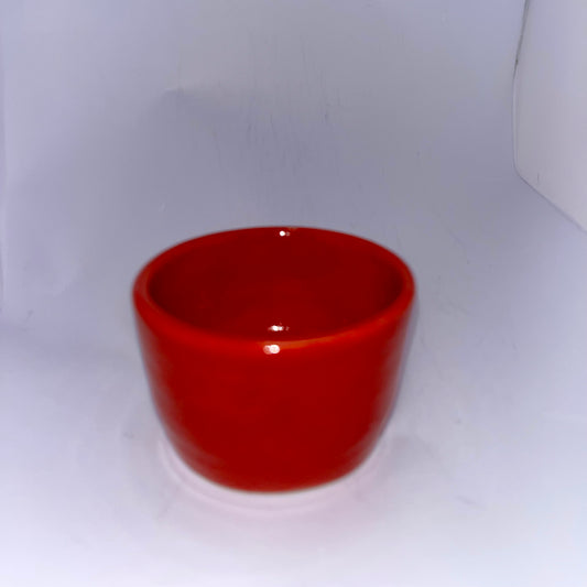 2.5" Pottery Bowl - Red