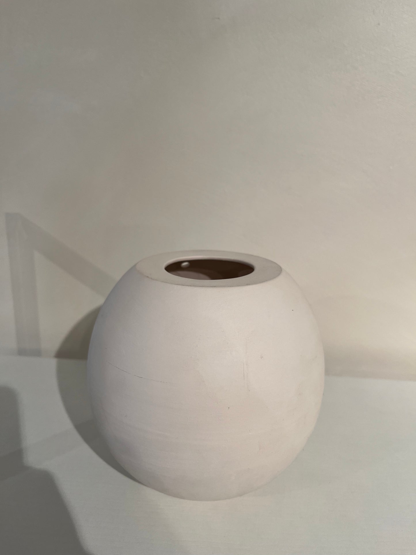 Pendant Lamp (Circle Shaped) Ceramic Bisque