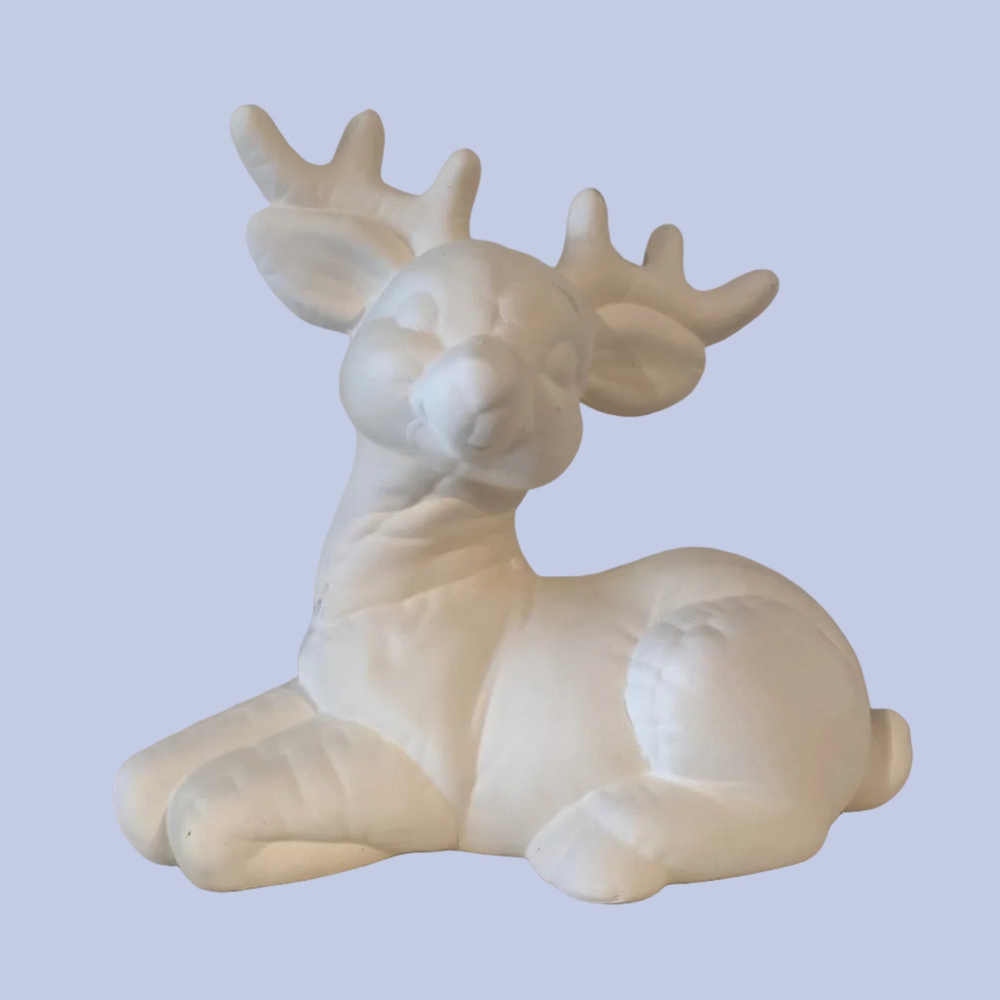 Large Deer Friend Ceramic Bisque