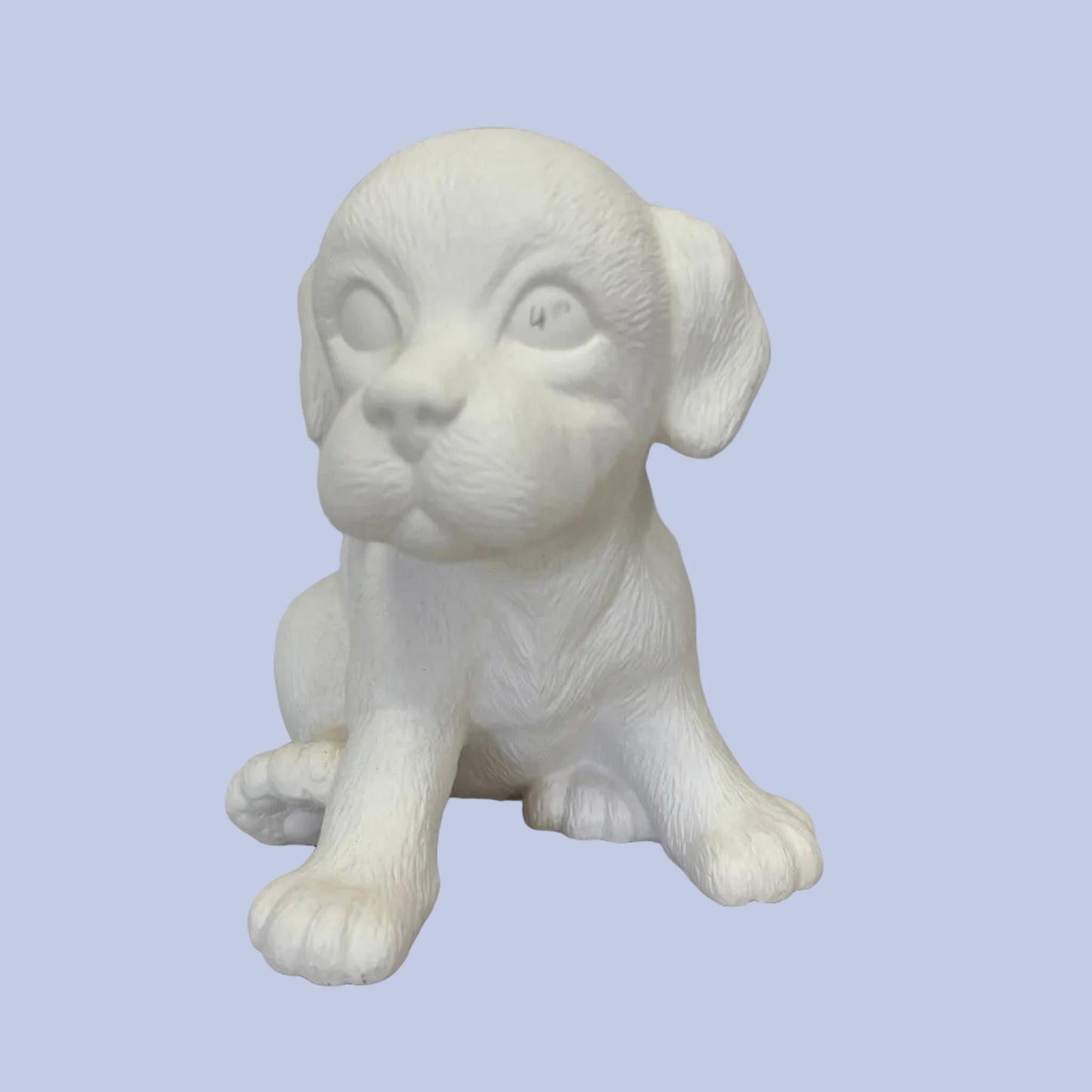 Large Puppy Ceramic Bisque