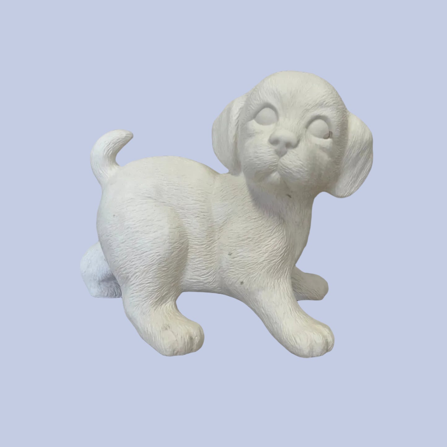 Large Puppy Ceramic Bisque