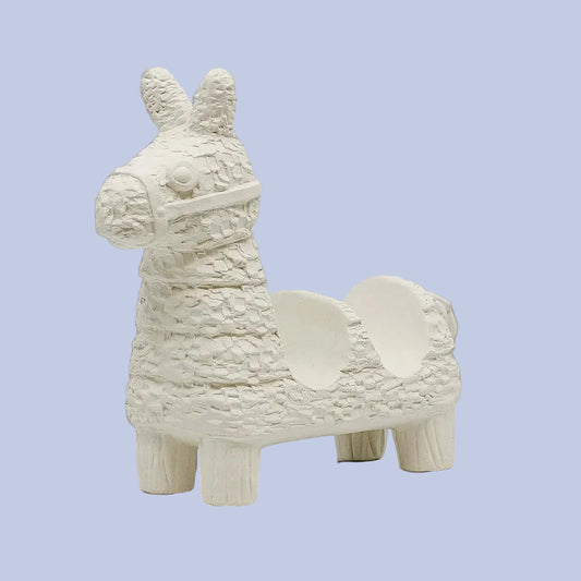 Pinata Taco Holder Ceramic Bisque