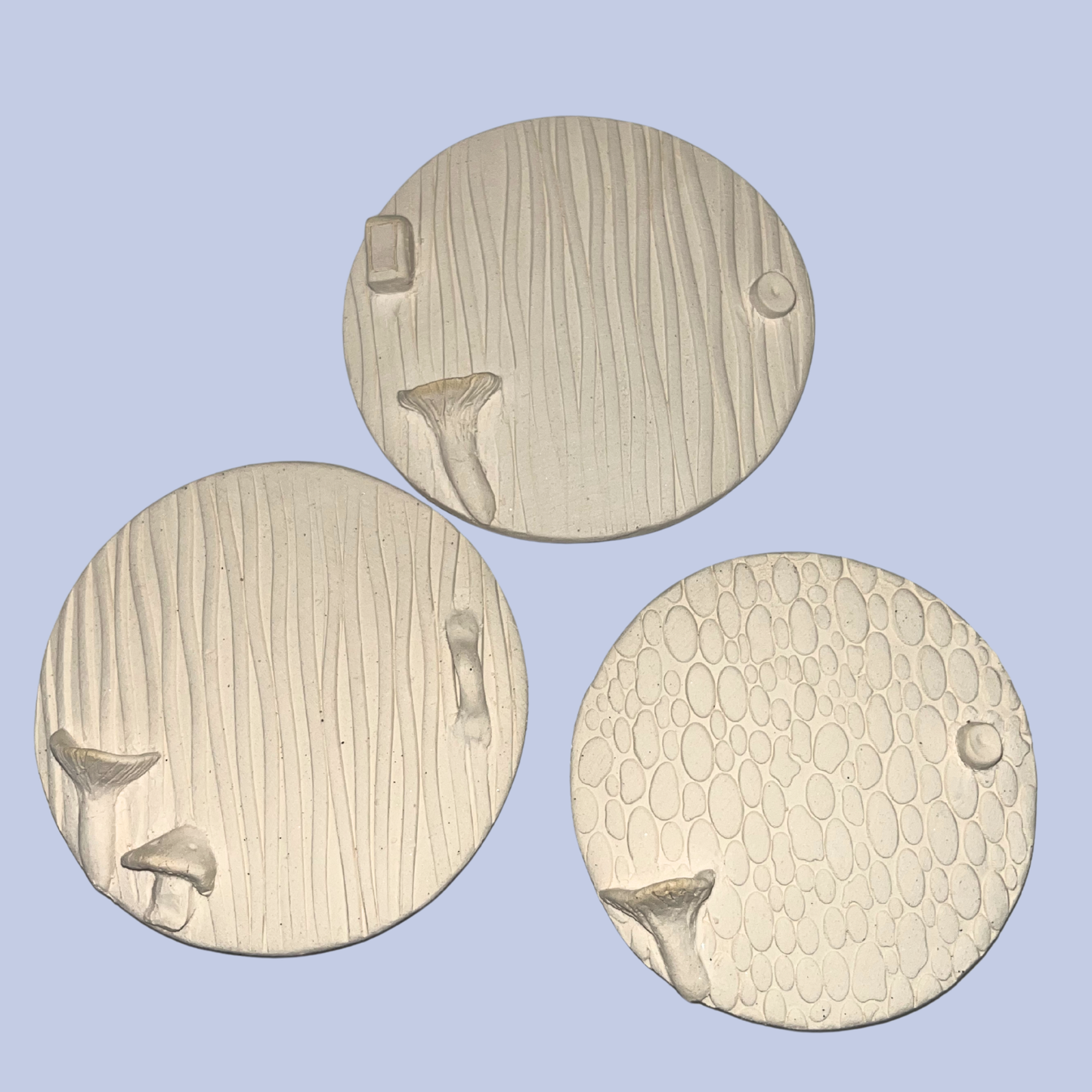 Round Fairydoor Ceramic Bisque