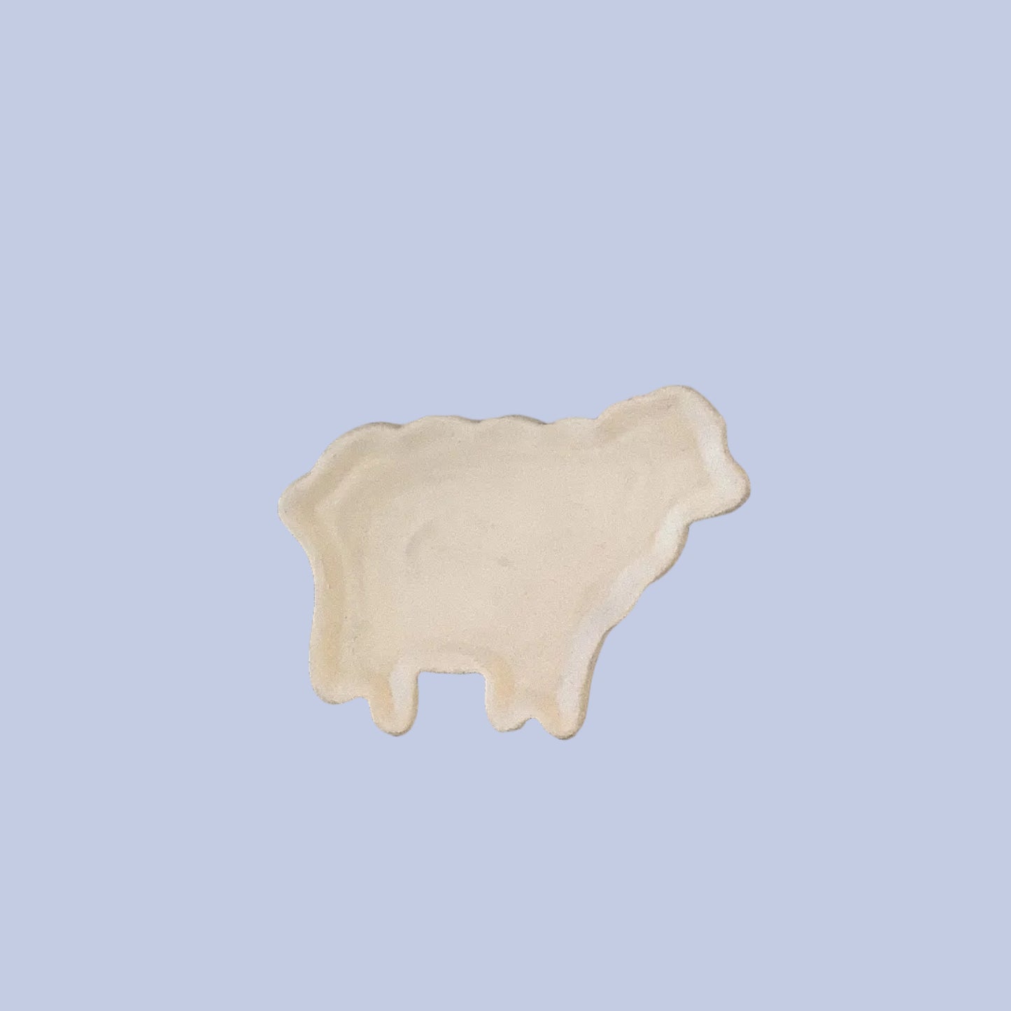 Sheep Dish Ceramic Bisque