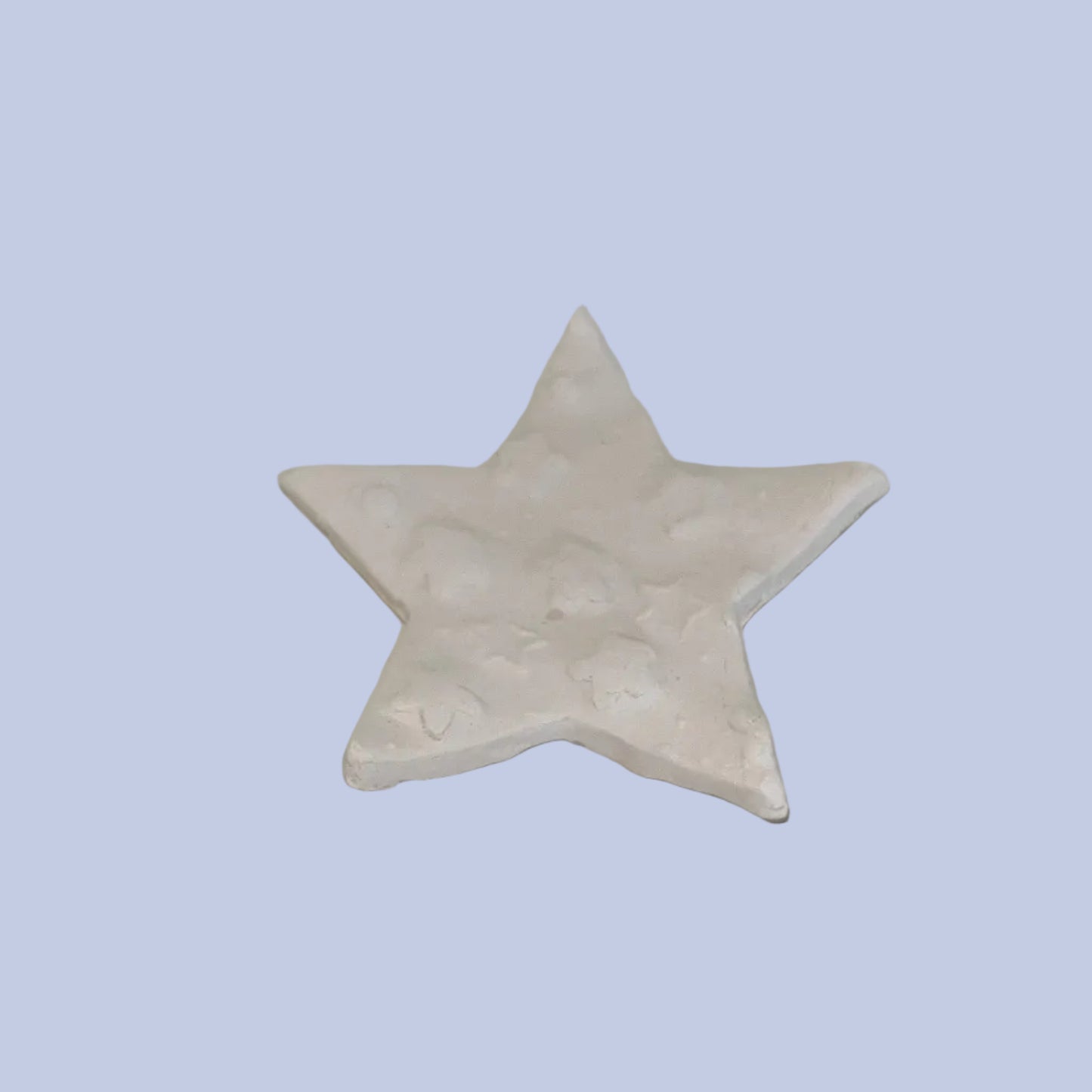 2" Star Ceramic Bisque