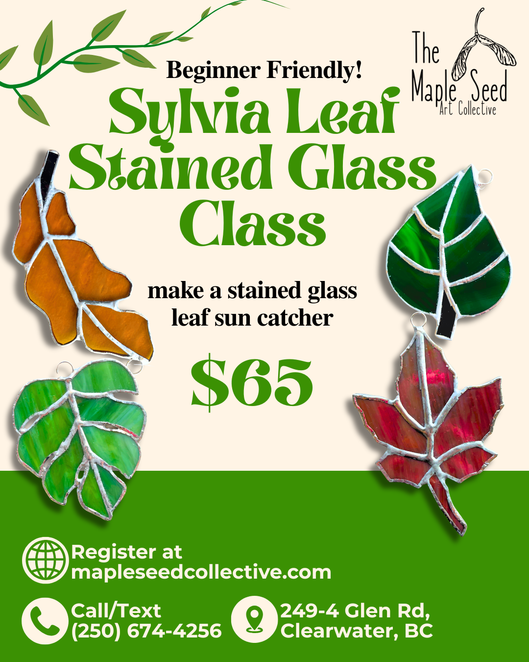 Sylvia Stained Glass Class