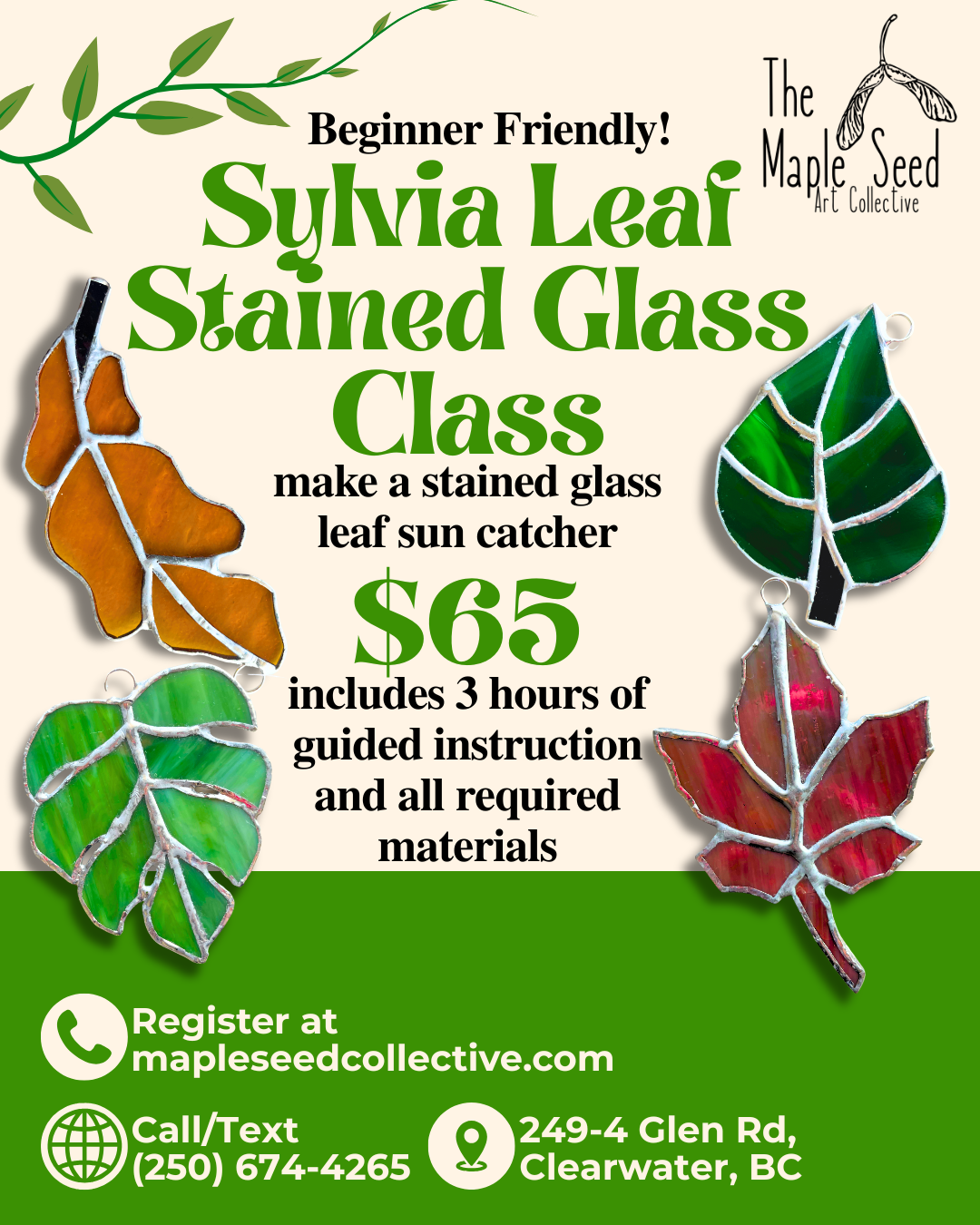 Sylvia Stained Glass Class
