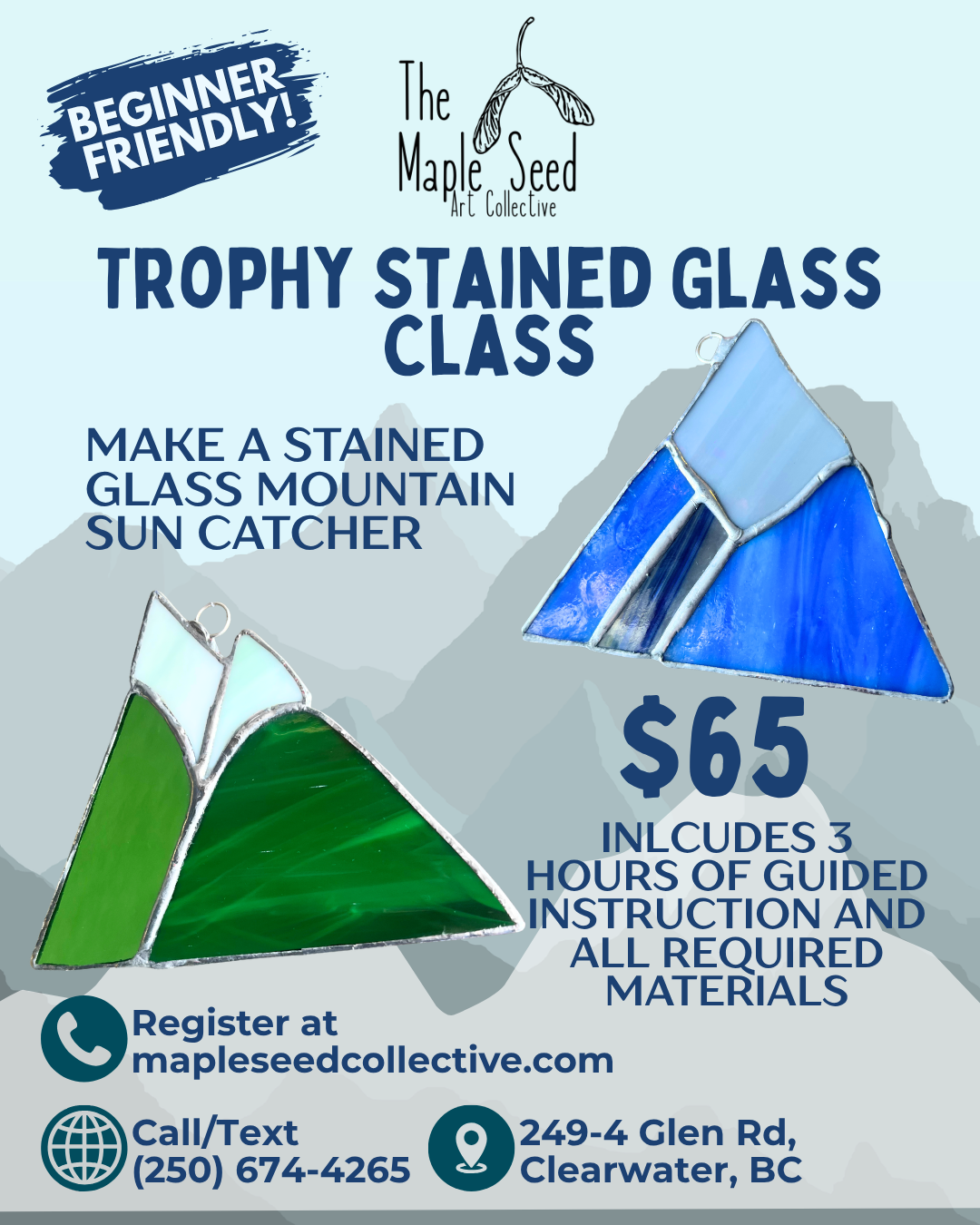 Trophy Stained Glass Class