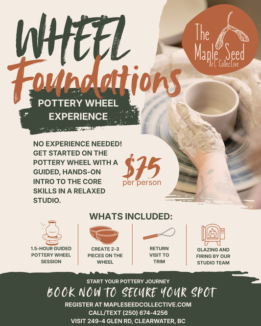 Wheel Foundations (Pottery Wheel Experience)
