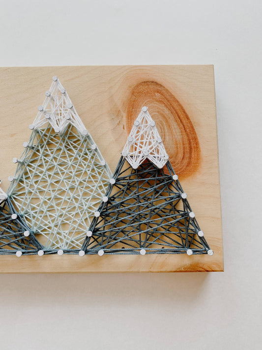 Mountain String Art (DIY Kit)