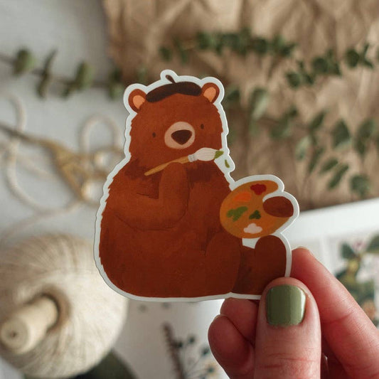 Bear Ross Artist Sticker
