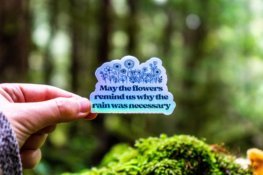 Holographic Mental Health Sticker