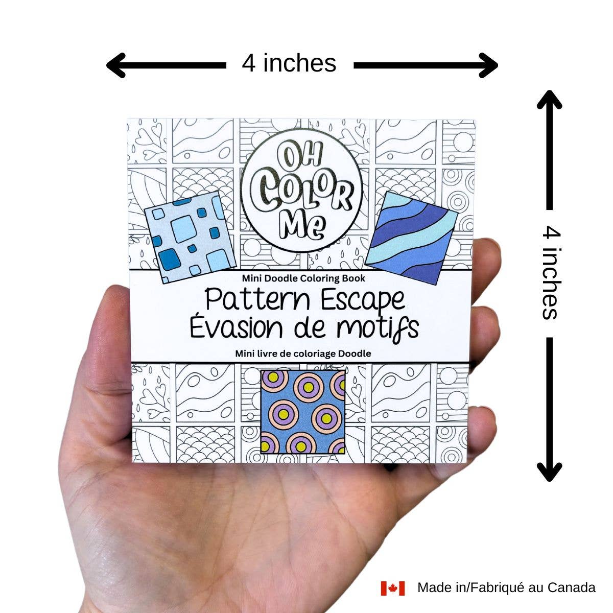 Mini Coloring Book Calming Scenes