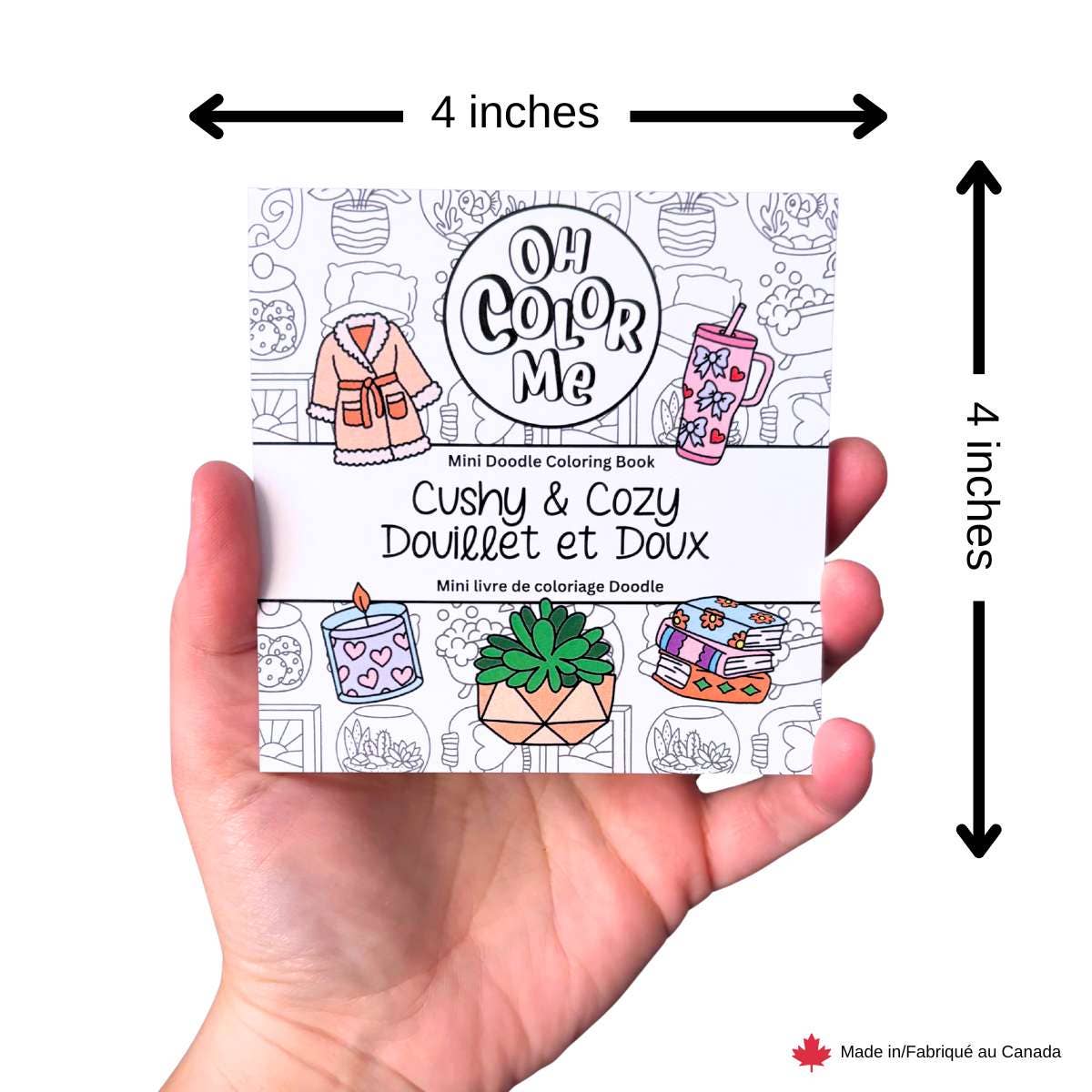 Bookish Mini Coloring Book Display Set, 8 Titles, Gifts