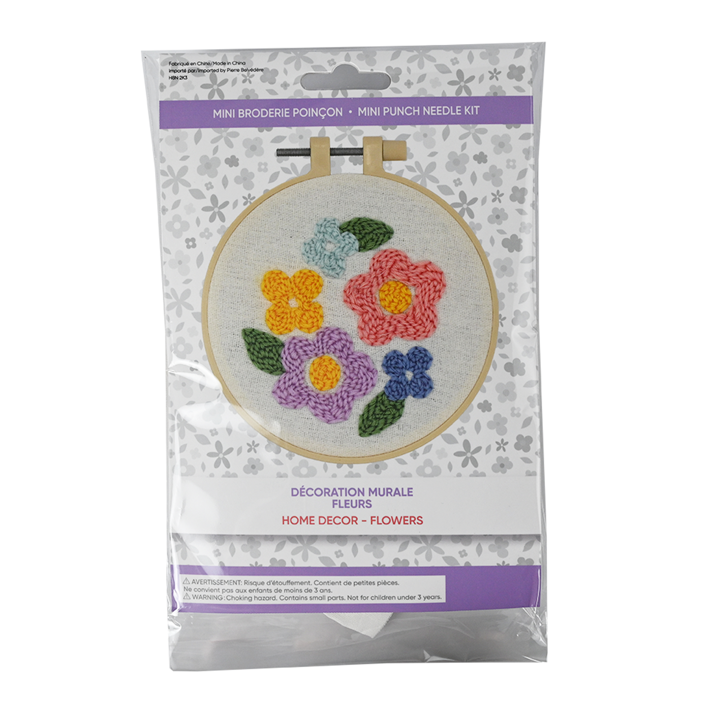 Meadow Flowers Punch Needle Kit
