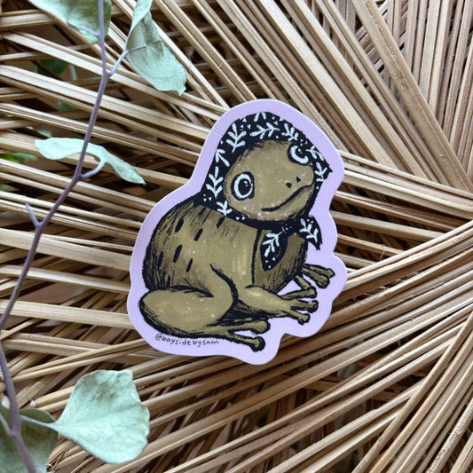 Nonna Frog Sticker
