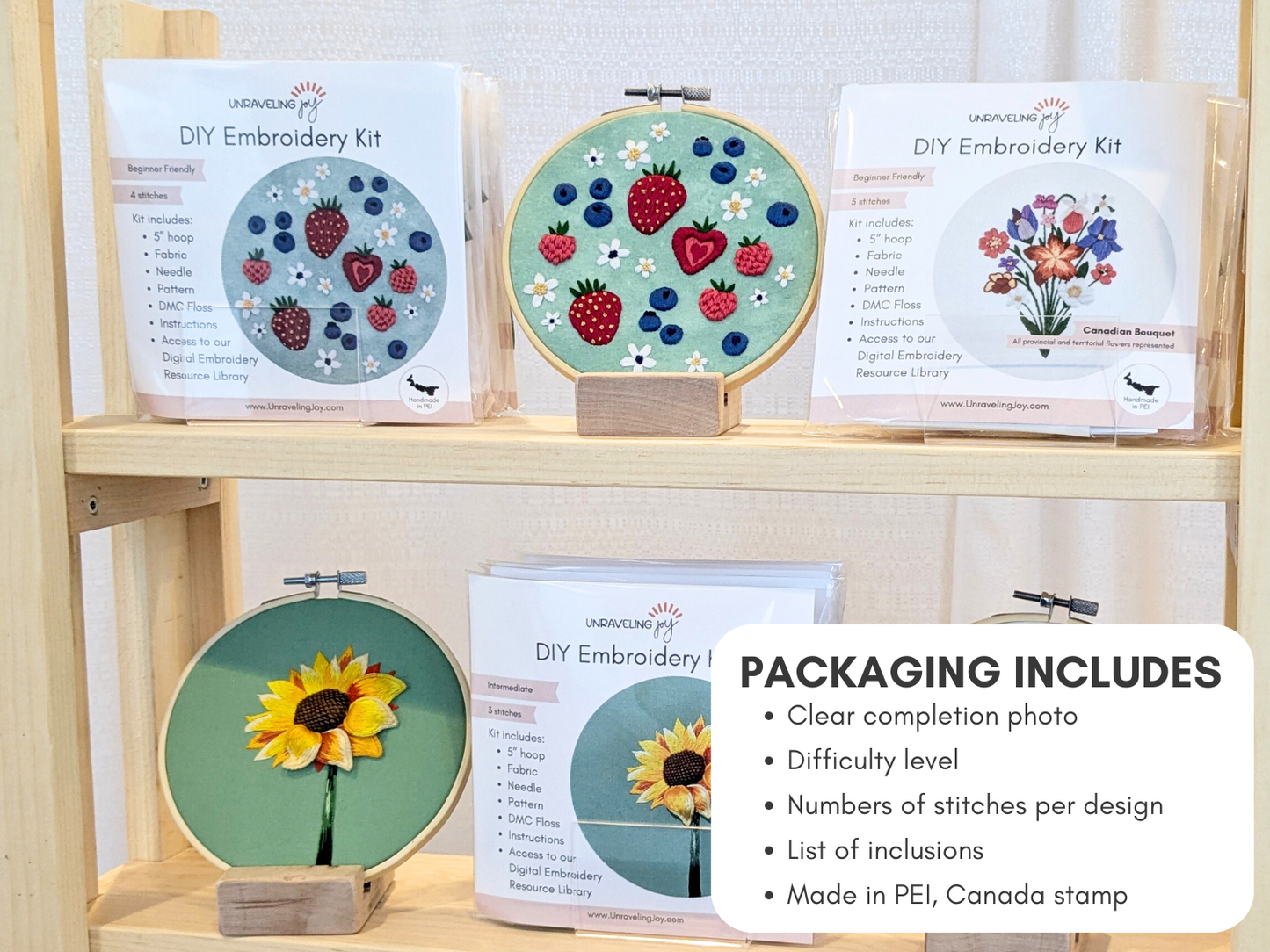 Summer Preserves | DIY Embroidery Kit