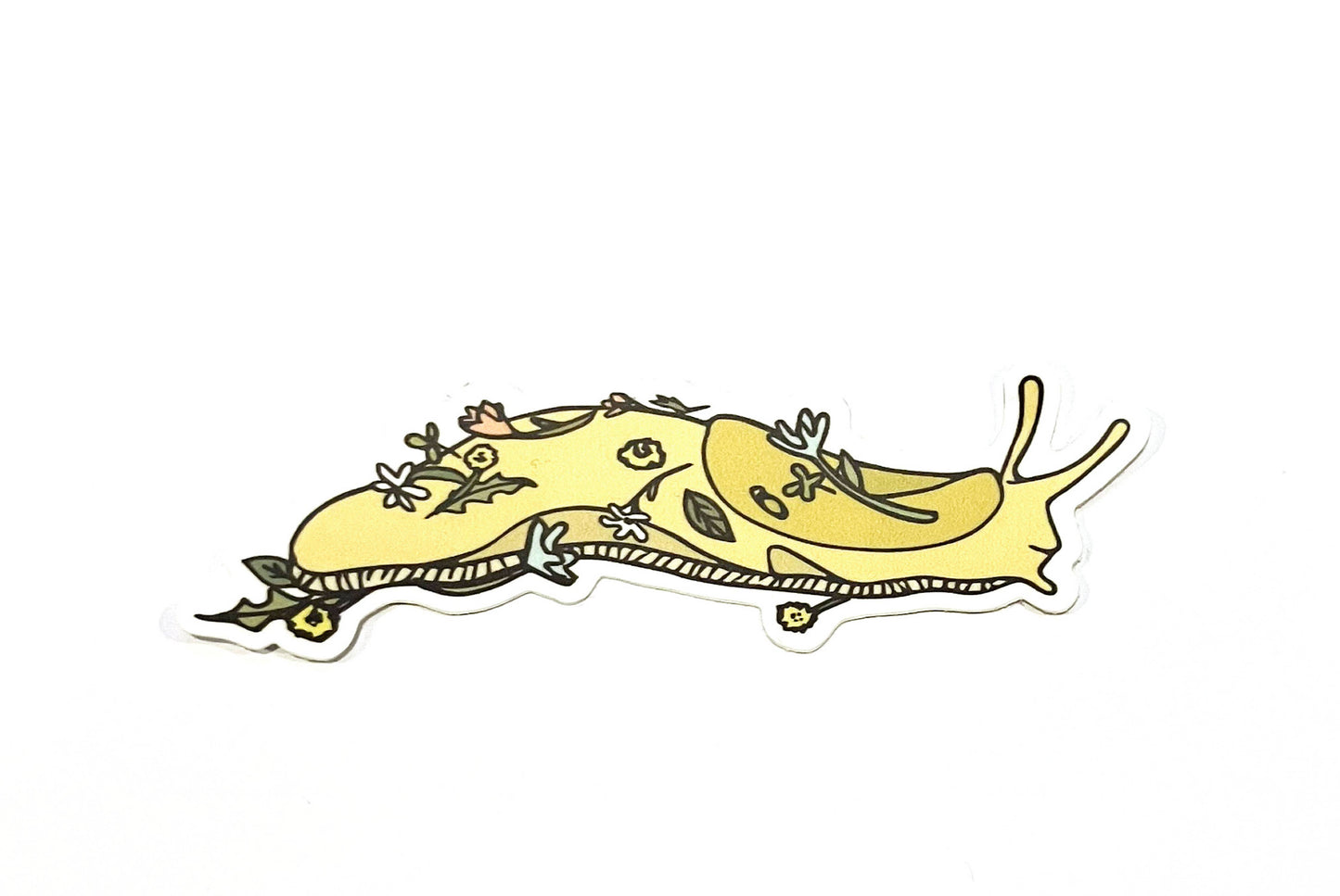Spring Floral Slug Sticker