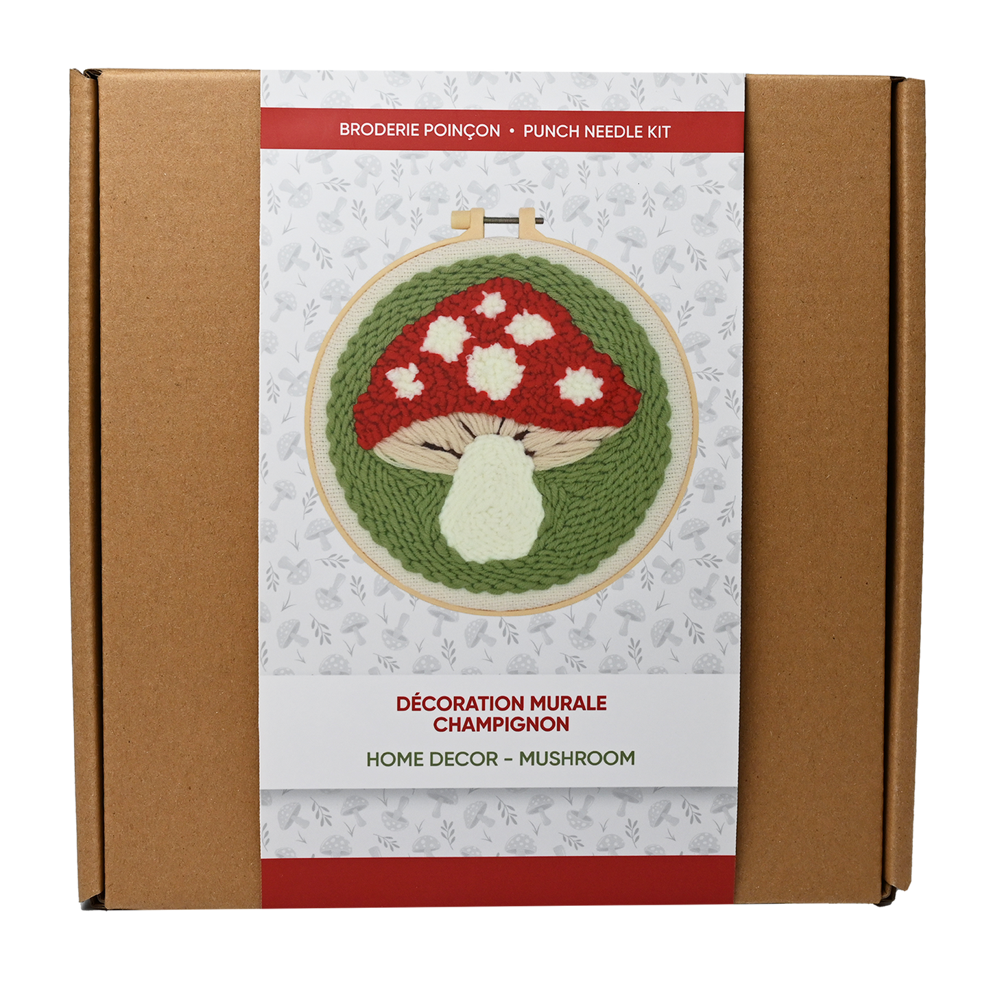 Mushroom Punch Needle Kit