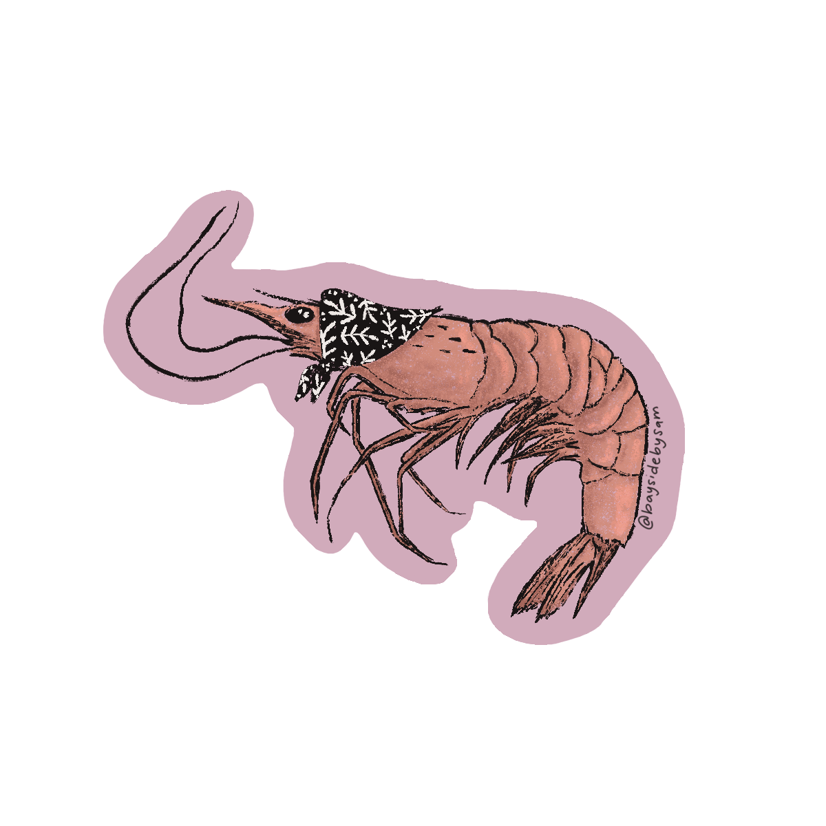 Nonna Shrimp Sticker