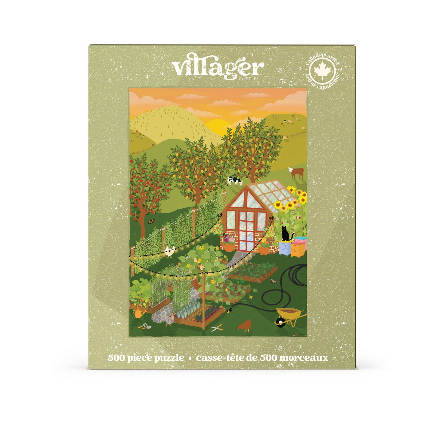 Hobby Farm 500-Piece Puzzle