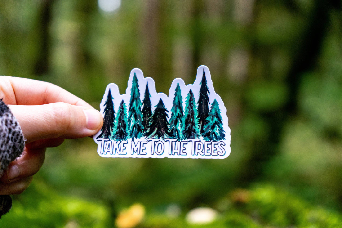 Take Me To The Trees Sticker