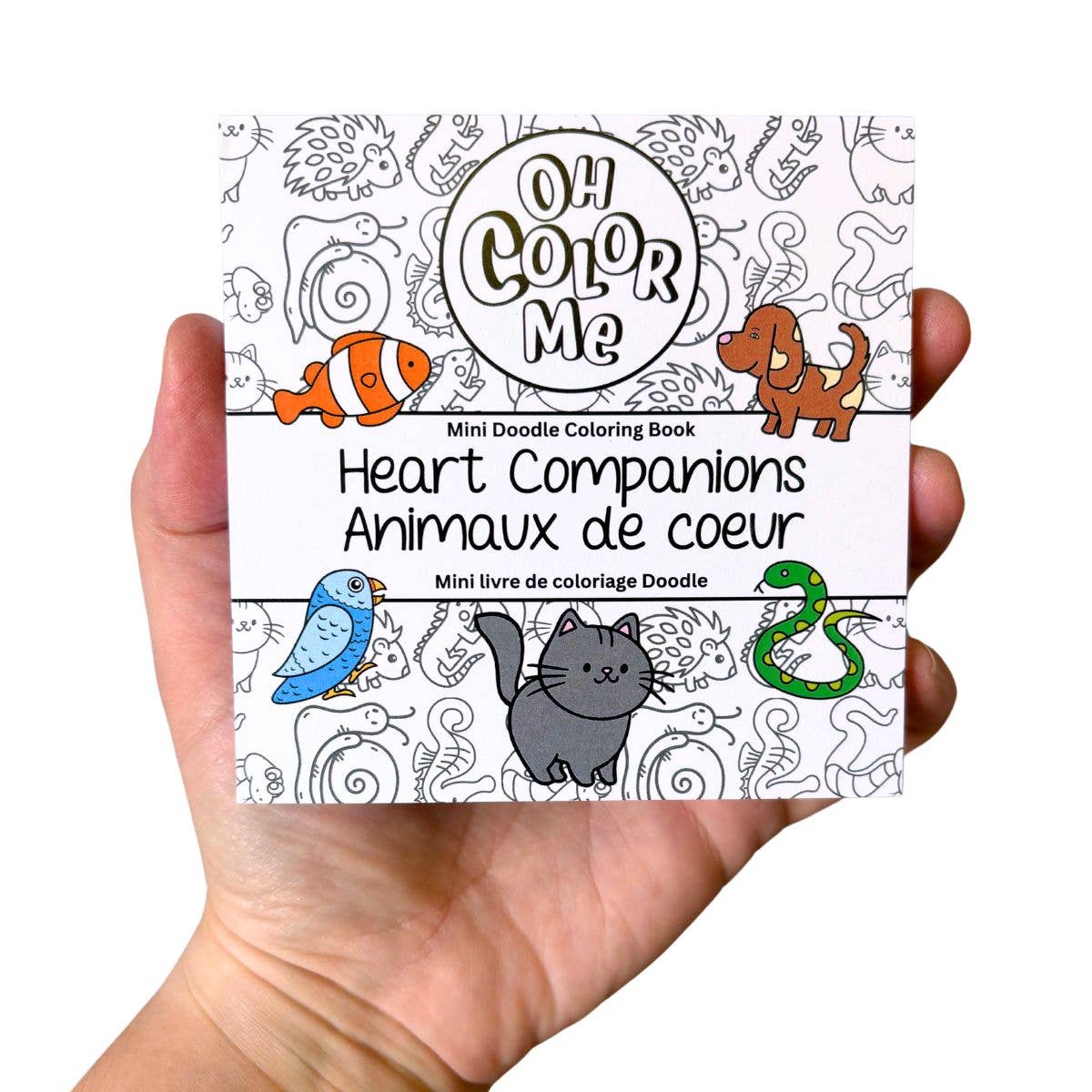 Heart Companions Mini Coloring Book