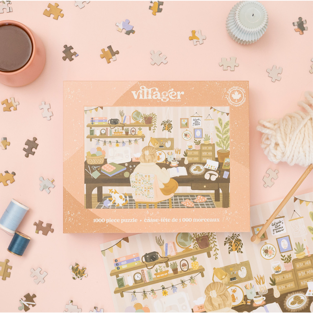 Grandma Hobbies 1000-Piece Puzzle