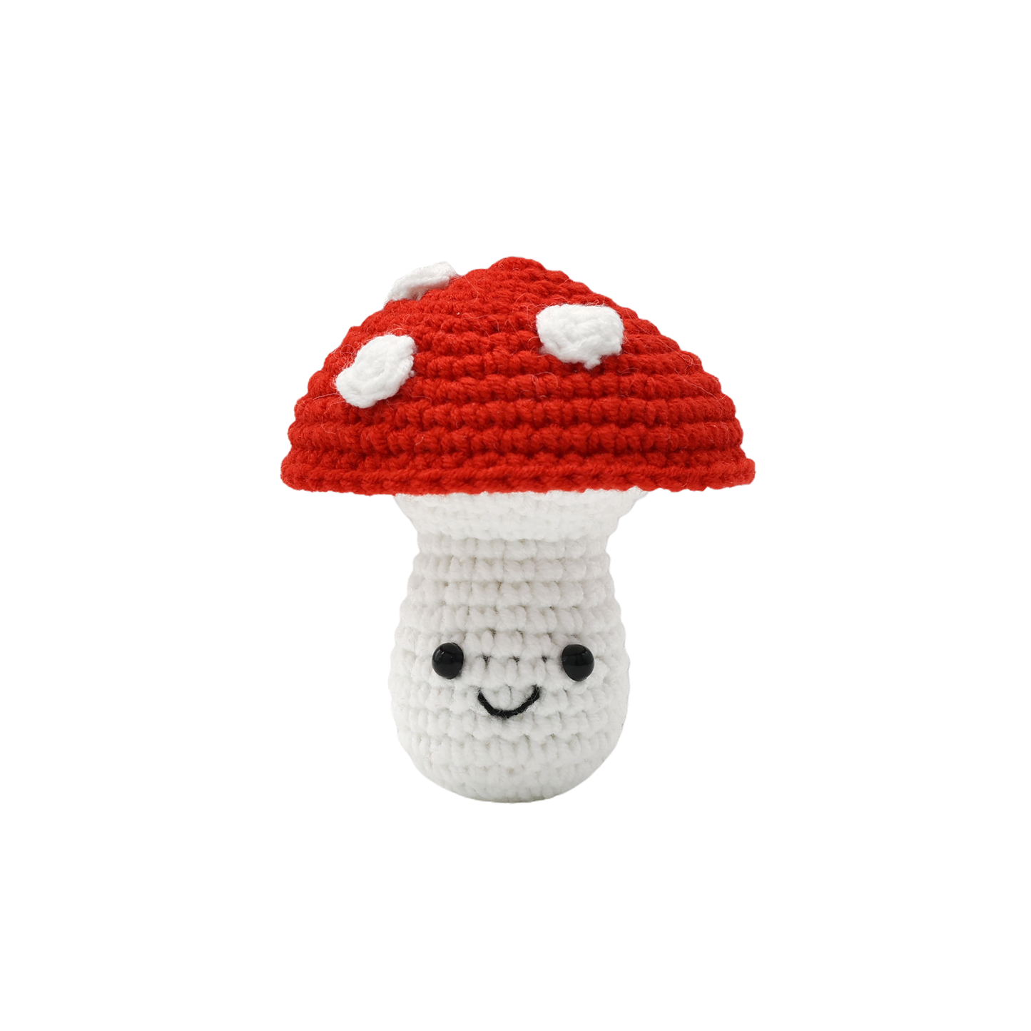 Mushroom Keychain Crochet Kit