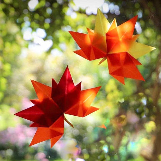 Maple Leaves Paper Folding Kit
