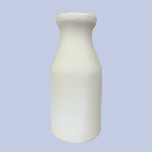 Milk Bottle Ceramic Bisque