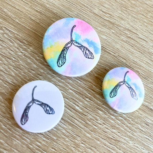 Min Maple Seed Button