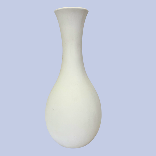 Tall Vase Ceramic Bisque